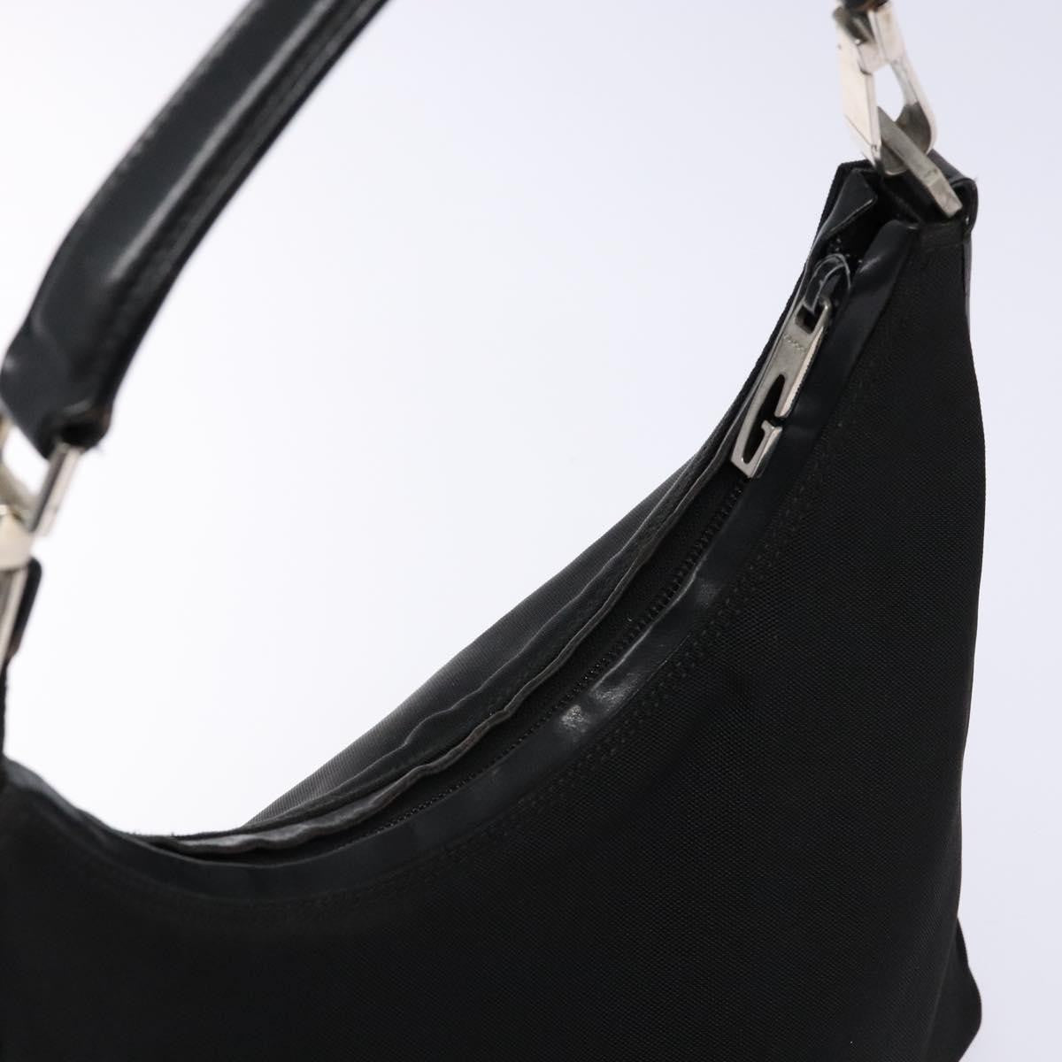 Gucci Zip Hobo Canvas, BLACK, CANVAS, Shoulder bag