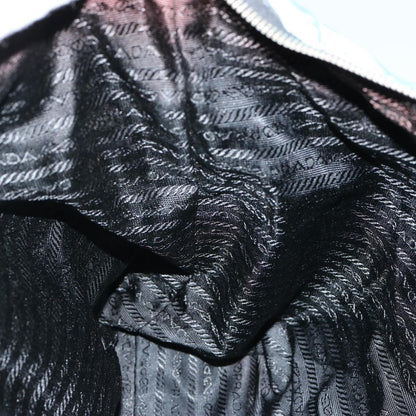 Prada Vintage Zip Tote Tessuto, BLUE, NYLON, Tote bag