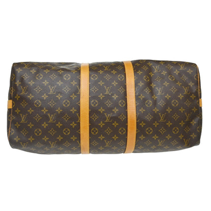 Louis Vuitton Keepall Bandouliere Bag Monogram Canvas, Brown, Canvas, Travel Bag