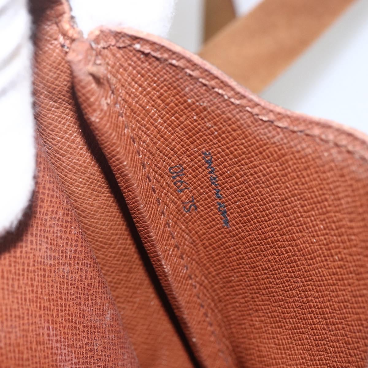 Louis Vuitton Cartouchiere Handbag Monogram Canvas, BROWN, CANVAS, Shoulder bag