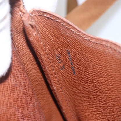 Louis Vuitton Cartouchiere Handbag Monogram Canvas, BROWN, CANVAS, Shoulder bag