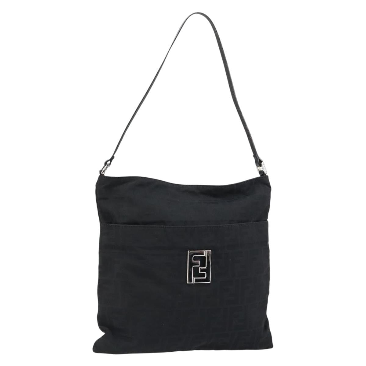 Fendi Zucca Tote bag Canvas, SILVER, CANVAS, Tote bag
