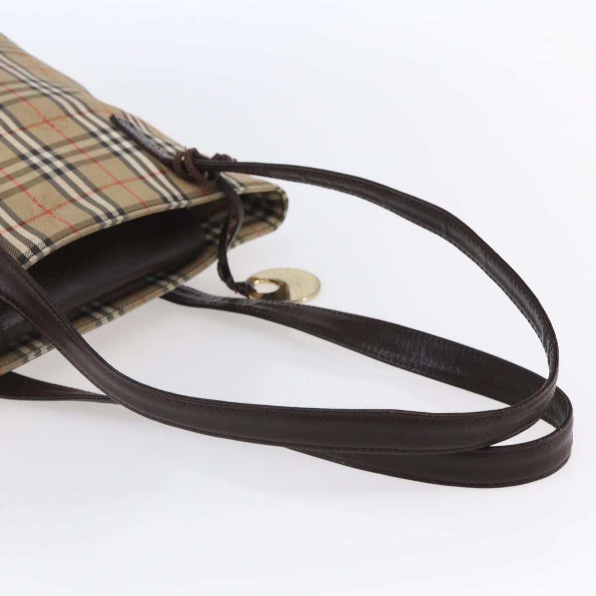 Burberry Vintage tote bag Canvas, BEIGE, CANVAS, Tote bag