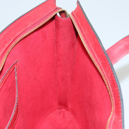 Louis Vuitton Saint Jacques Handbag Epi Leather, RED, LEATHER, Shoulder bag