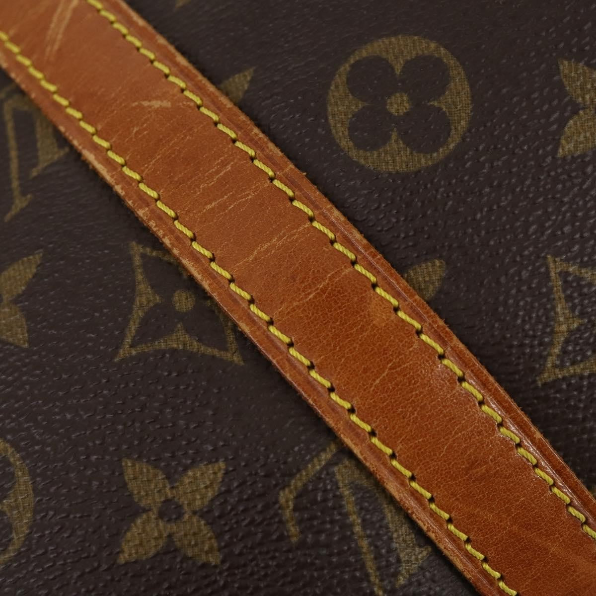 Louis Vuitton Sac Souple Handbag Monogram Canvas, BROWN, CANVAS, Travel bag