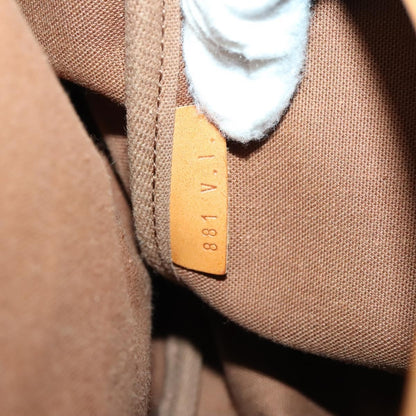 Louis Vuitton Saumur Handbag Monogram Canvas, BROWN, CANVAS, Shoulder bag