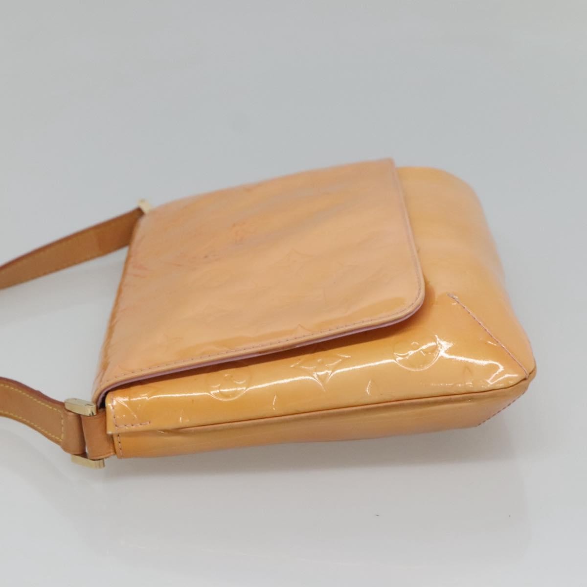 Louis Vuitton Thompson Street Handbag Monogram Vernis, BEIGE, PATENT_LEATHER, Handbag