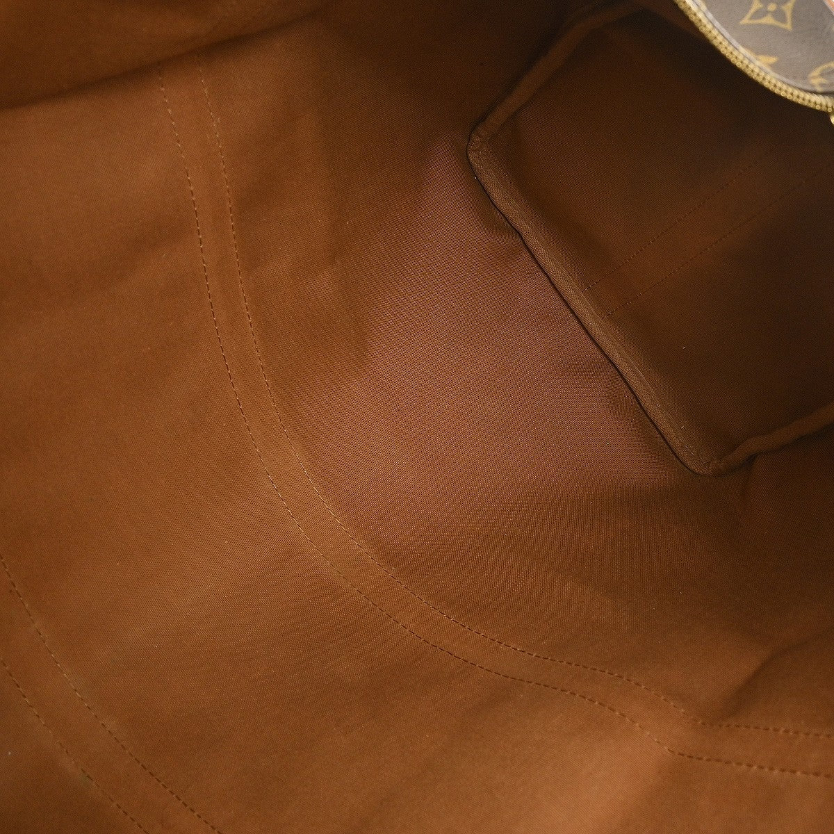 Louis Vuitton Keepall Bandouliere Bag Monogram Canvas, BROWN, CANVAS, Travel bag