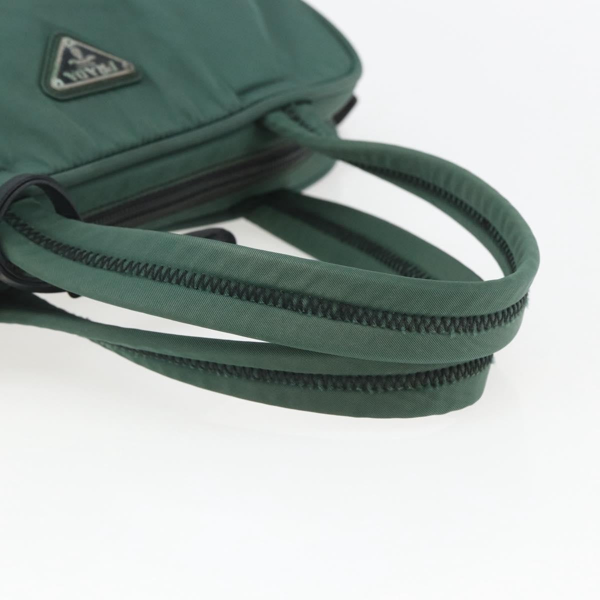 Prada Vintage Handbag Tessuto, GREEN, NYLON, Handbag