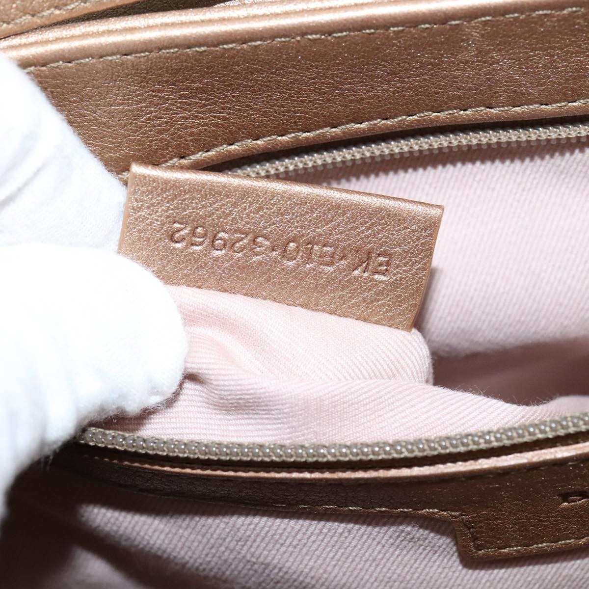 Bvlgari Chandra Flap Shoulder Bag Leather, GOLD, LEATHER, Shoulder bag