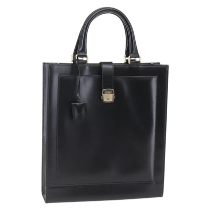 Salvatore Ferragamo Vintage Tote bag Leather, BLACK, LEATHER, Tote bag