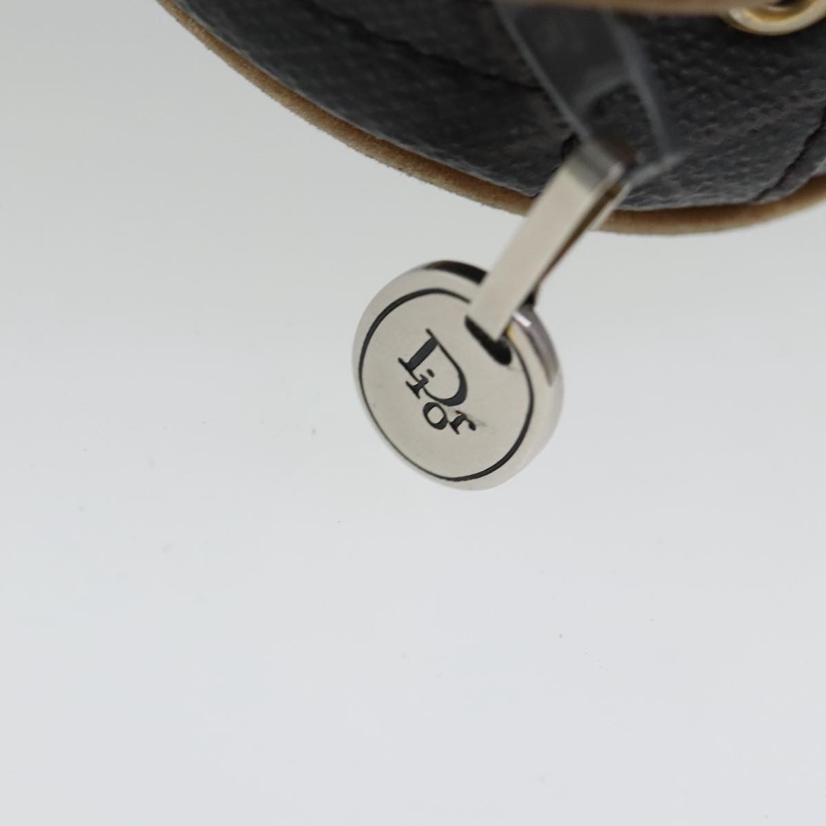 Christian Dior Vintage Honeycomb Shoulder Bag Canvas, BLACK, CANVAS, Shoulder bag