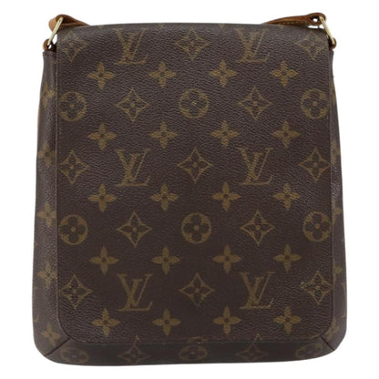 Louis Vuitton Musette Salsa Handbag Monogram Canvas, BROWN, CANVAS, Shoulder bag