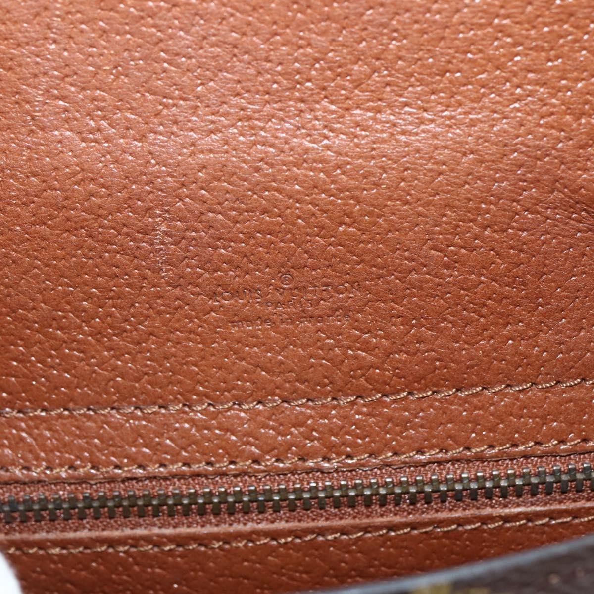 Louis Vuitton Saint Cloud Handbag Monogram Canvas, BROWN, CANVAS, Shoulder bag