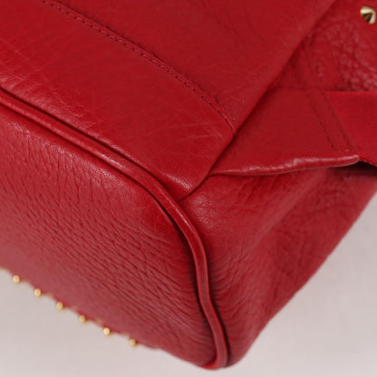 MCM Vintage Vicetos Backpack Leather, Red, Leather, Backpack