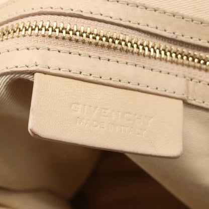 Givenchy Nightingale Satchel Leather, ORANGE, LEATHER, Handbag