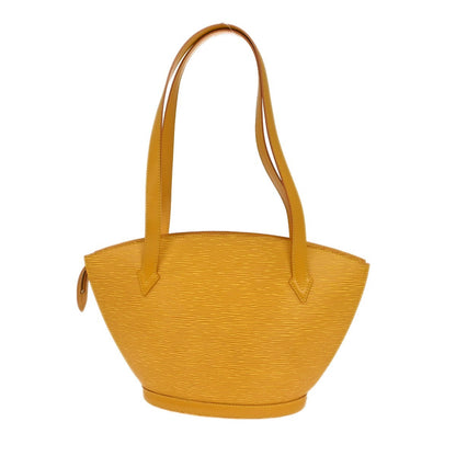 Louis Vuitton Saint Jacques Handbag Epi Leather, Yellow, Leather, Shoulder Bag
