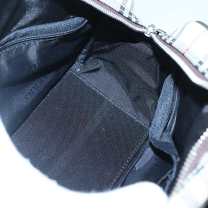 Burberry Nova Check Bowling Bag Canvas, BEIGE, CANVAS, Handbag