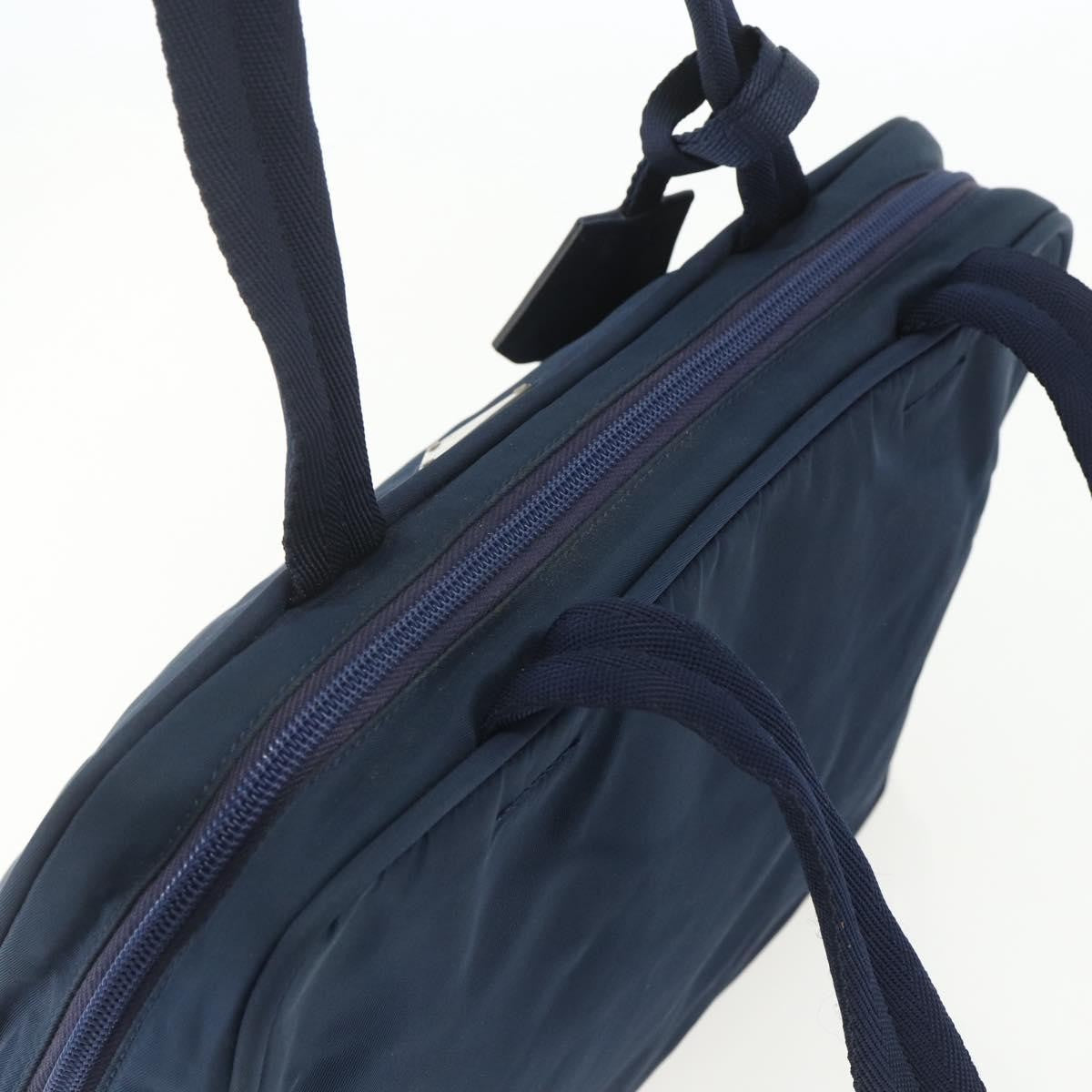 Prada Bowling Shoulder Bag Tessuto, NAVY, NYLON, Shoulder bag
