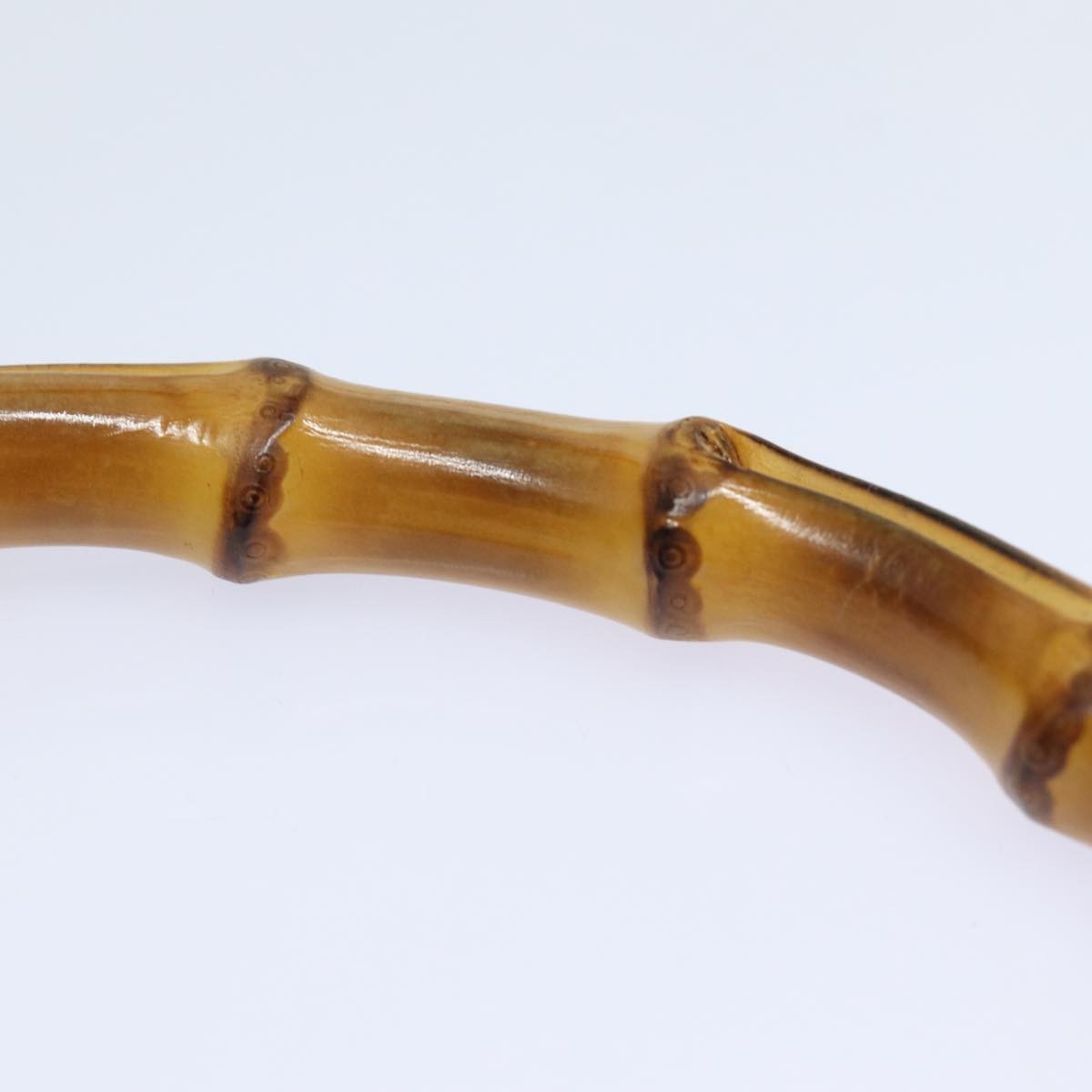 Gucci Vintage Bamboo Handle Tote Canvas, BLACK, CANVAS, Tote bag