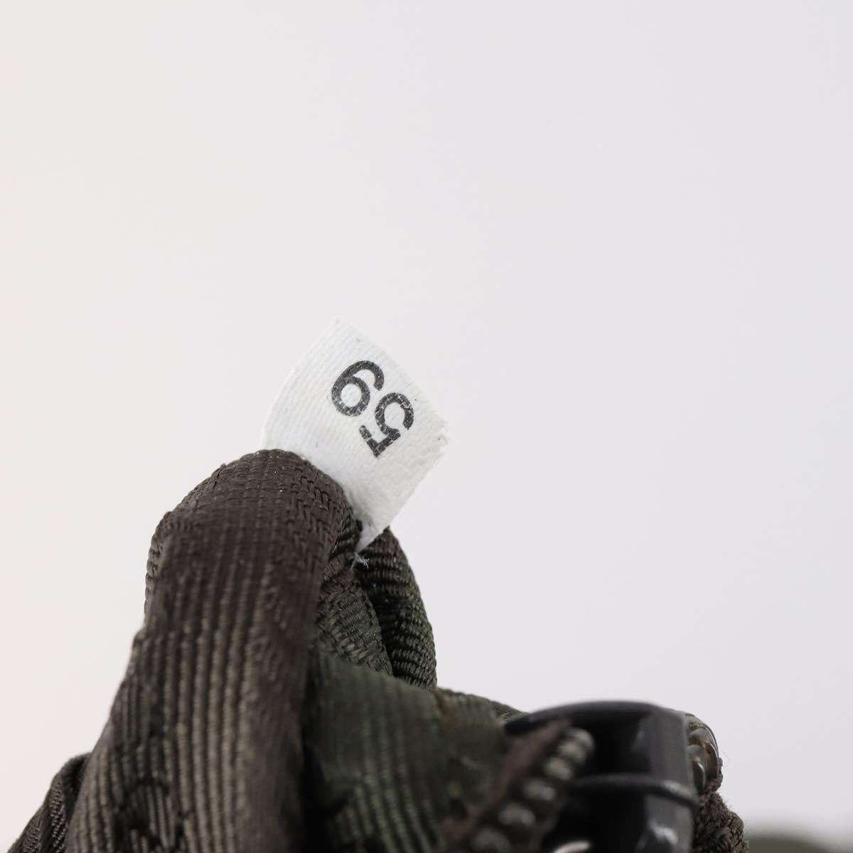 Prada Corsaire Backpack Embroidered Quilted Denim, KHAKI, NYLON, Backpack