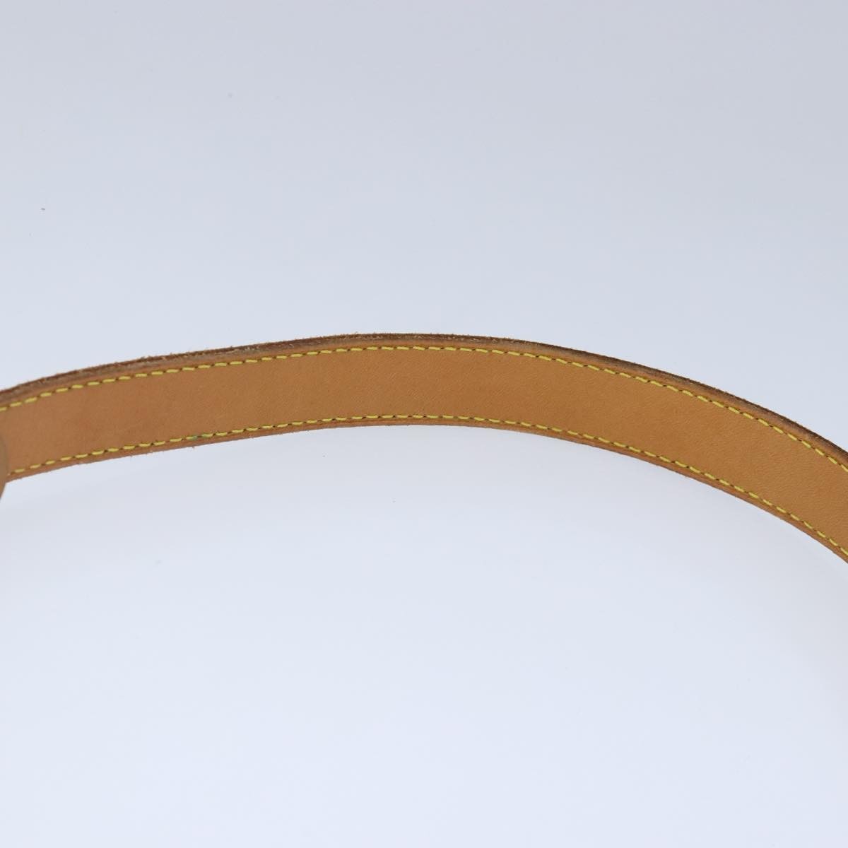 Louis Vuitton Adjustable Shoulder Strap Leather, BEIGE, LEATHER, Straps