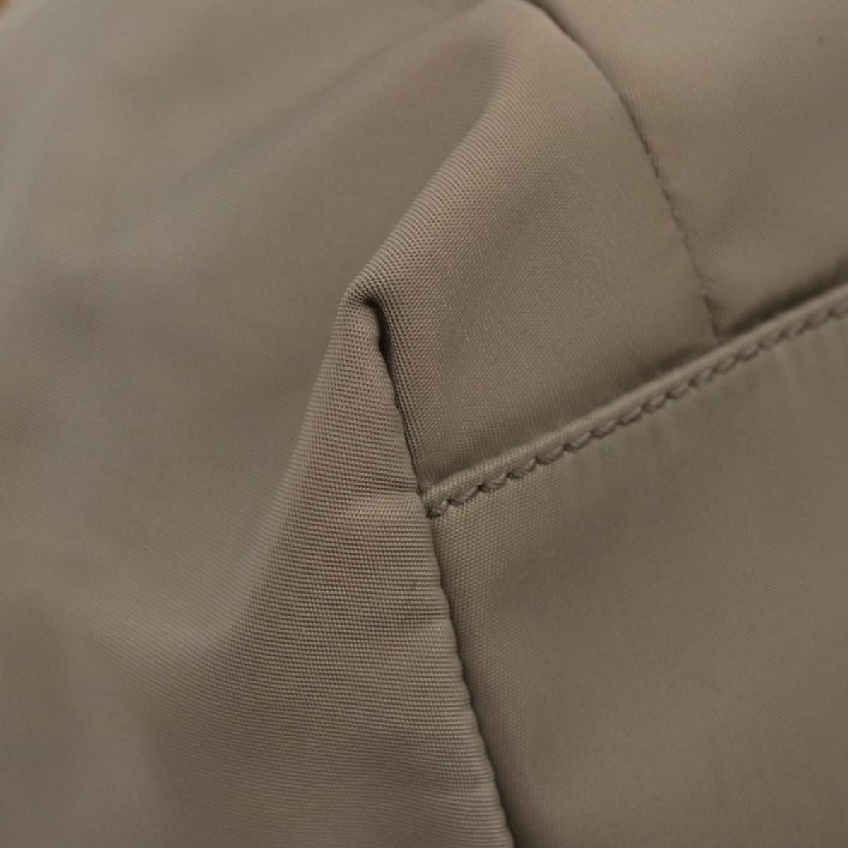 Salvatore Ferragamo Convertible Bow Satchel Nylon, BEIGE, NYLON, Handbag