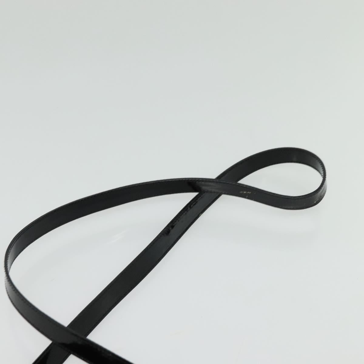 Salvatore Ferragamo Gancini Convertible Top Handle Bag Patent Leather, BLACK, PATENT_LEATHER, Handbag