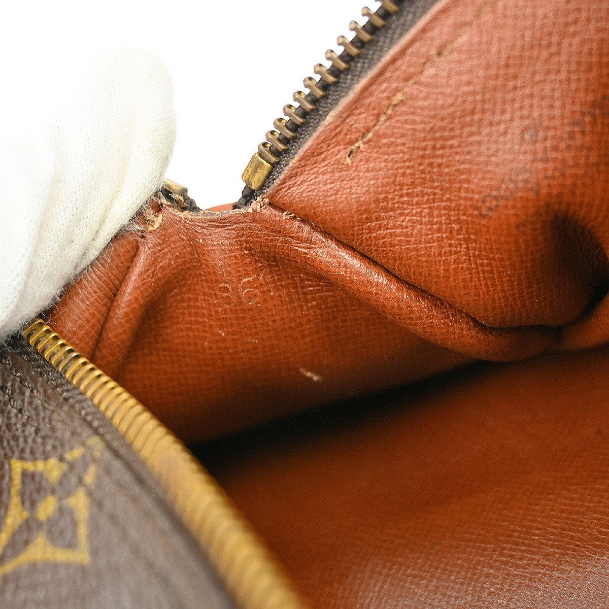 Louis Vuitton Papillon Handbag Monogram Canvas, Brown, Canvas, Handbag