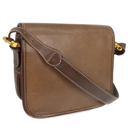 Loewe Vintage Shoulder Bag Leather, BROWN, LEATHER, Shoulder bag