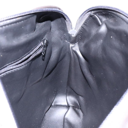 Bally Vintage Handbag Quilted Leather, GRAY, LEATHER, Handbag