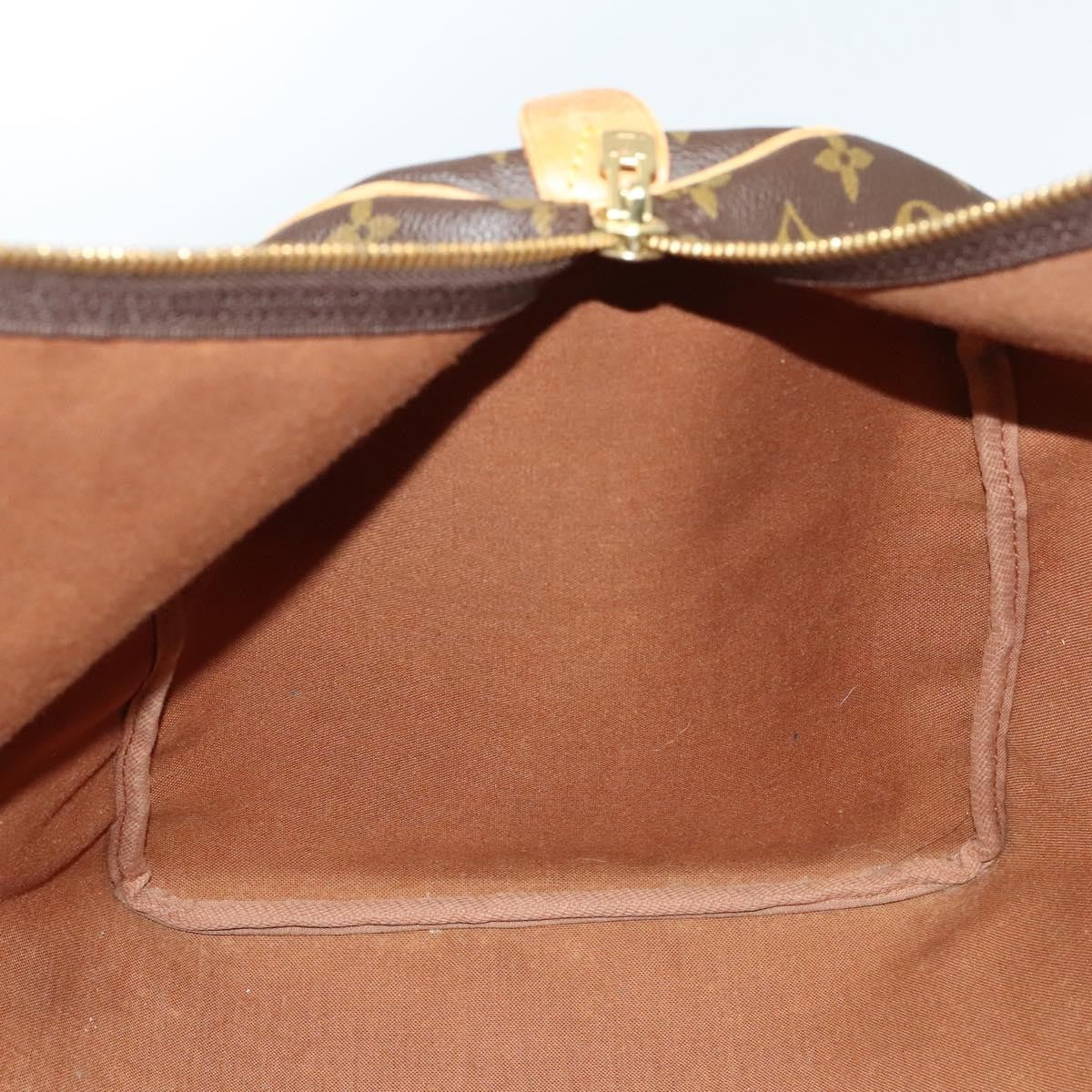 Louis Vuitton Keepall Bag Monogram Canvas, BROWN, CANVAS, Travel bag