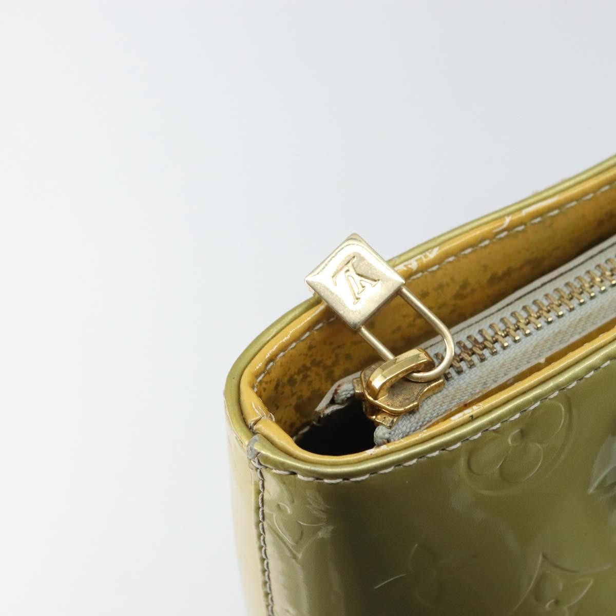 Louis Vuitton Houston Handbag Monogram Vernis, GRAY, PATENT_LEATHER, Handbag