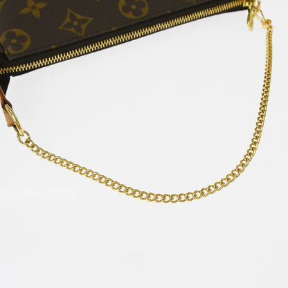 Louis Vuitton Mini pochette accessoires Canvas, Brown, Canvas, Clutch