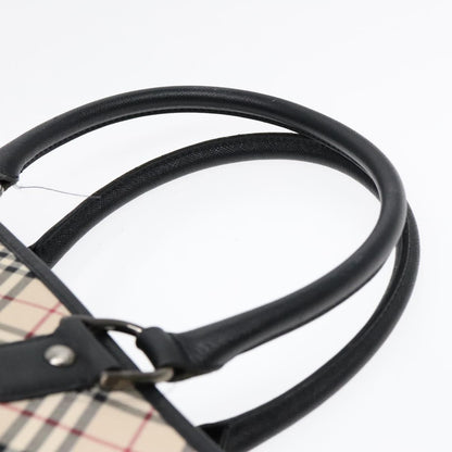 Burberry Nova Check Tote canvas check pattern, BEIGE, CANVAS, Tote bag