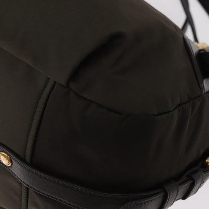 Prada Vintage Handbag Tessuto, KHAKI, NYLON, Handbag