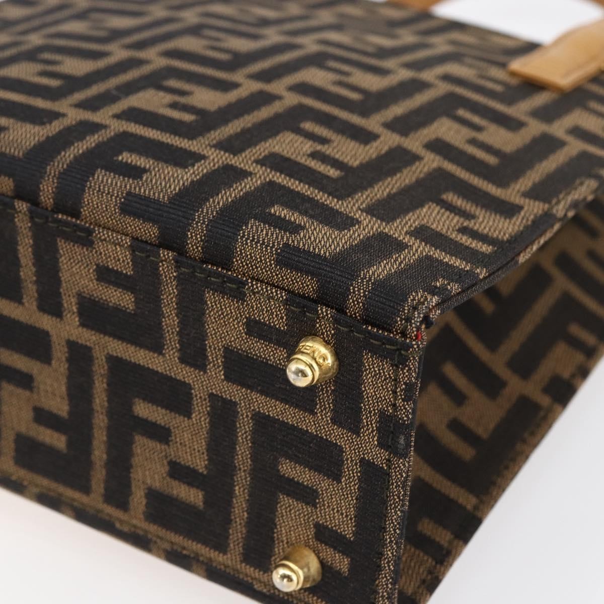 Fendi Vintage Top Handle Bag Zucca canvas, BROWN, CANVAS, Handbag