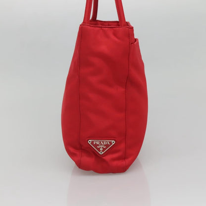 Prada Vintage Tote Tessuto, RED, NYLON, Tote bag