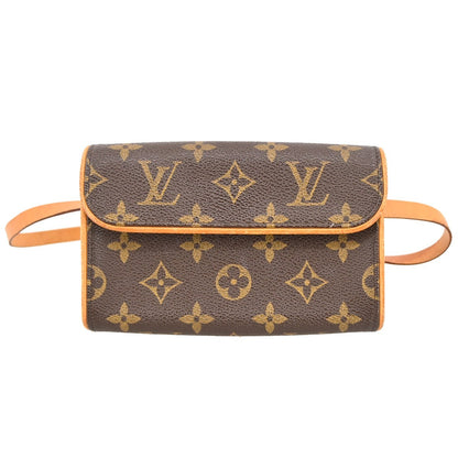Louis Vuitton Florentine Pochette Monogram Canvas, Brown, Canvas, Clutch