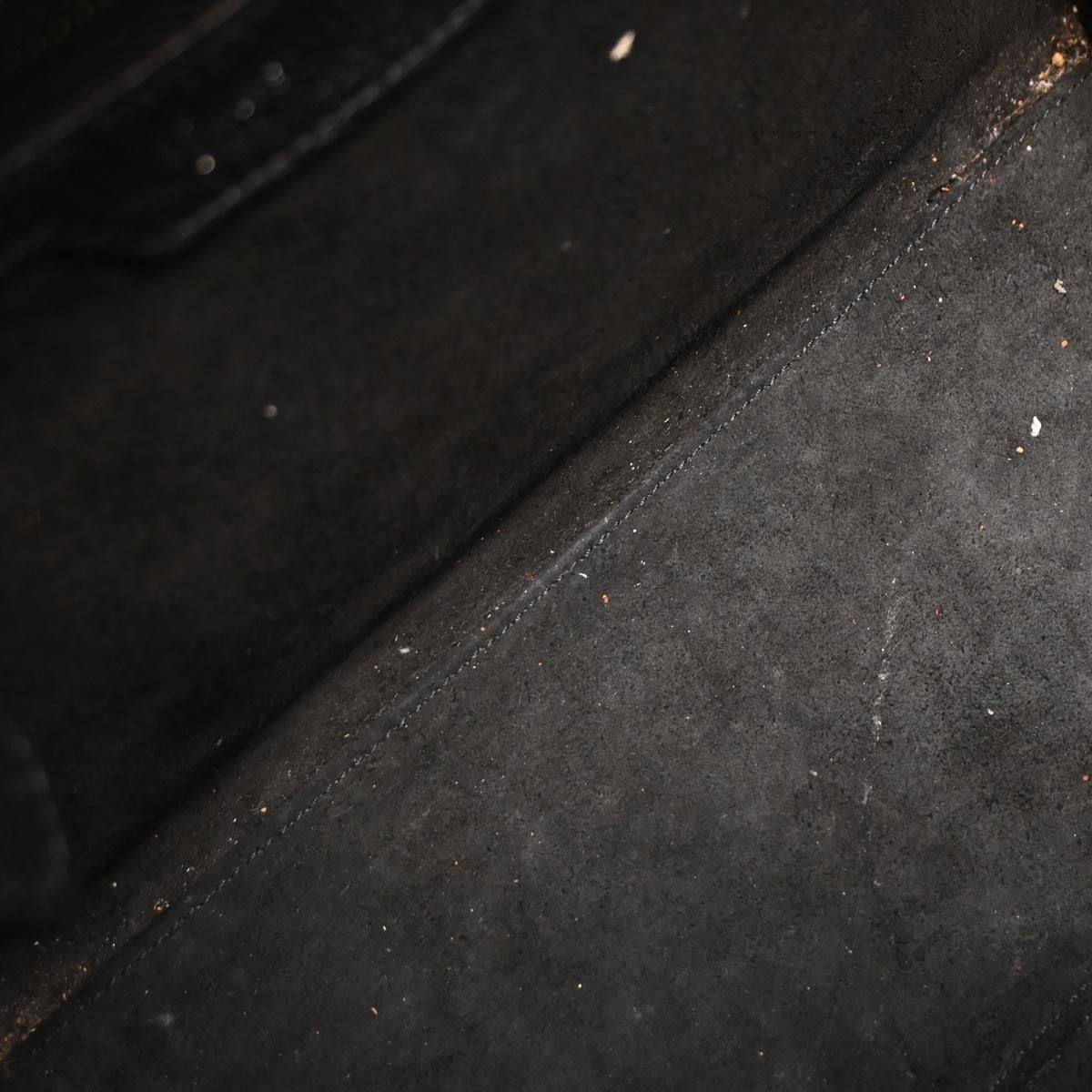 Celine Luggage Bag Smooth Leather, BLACK, LEATHER, Handbag