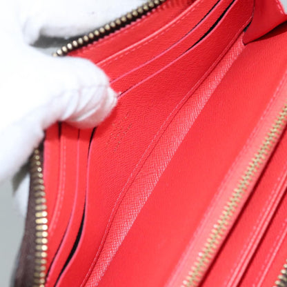 Louis Vuitton Porte-Monnaie Zippy Wallet Monogram Evasion, BROWN, CANVAS, Wallets