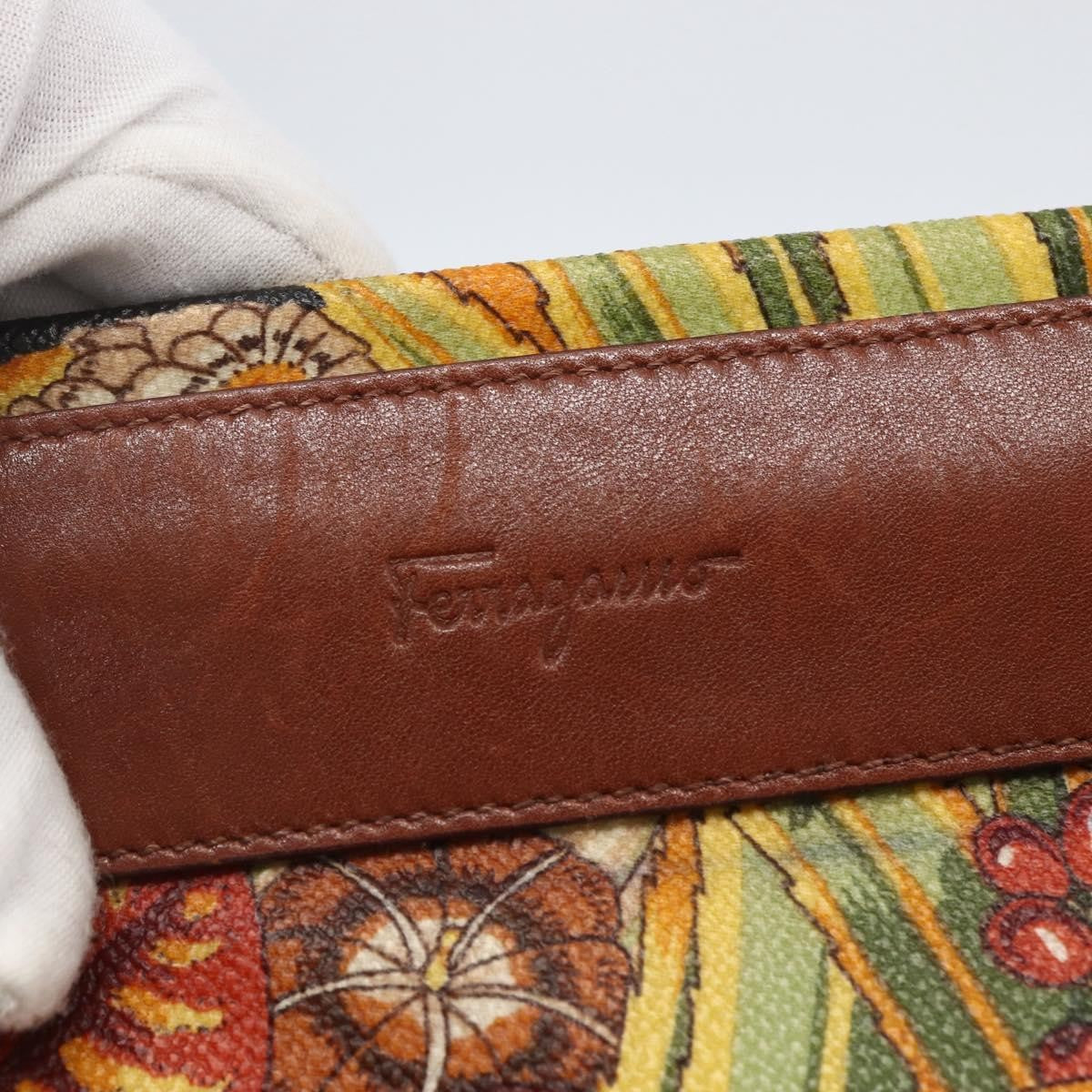 Salvatore Ferragamo Flower tote Canvas, MULTICOLOUR, PVC, Tote bag