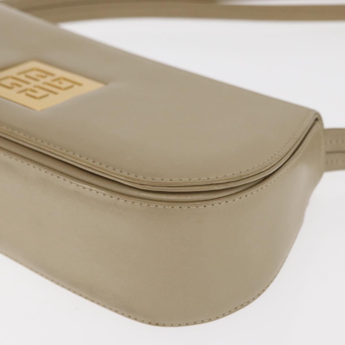 Givenchy Vintage Handbag Leather, BEIGE, LEATHER, Handbag