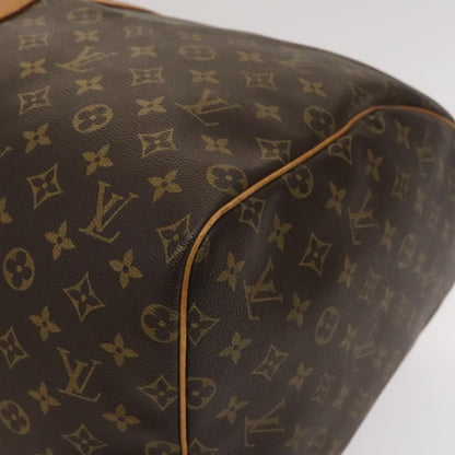 Louis Vuitton Keepall Bag Monogram Canvas, BROWN, CANVAS, Travel bag