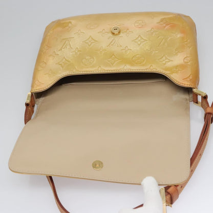 Louis Vuitton Thompson Street Handbag Monogram Vernis, BEIGE, PATENT_LEATHER, Handbag