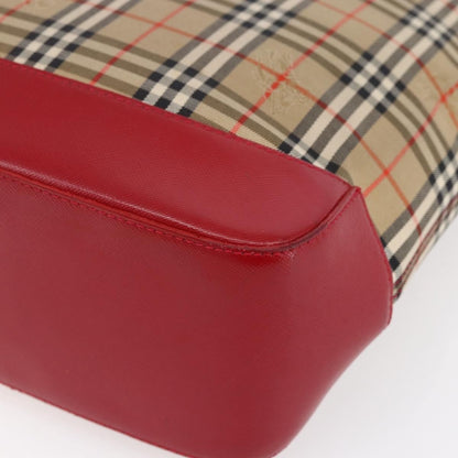 Burberry Nova Check Tote canvas check pattern, BEIGE, CANVAS, Tote bag