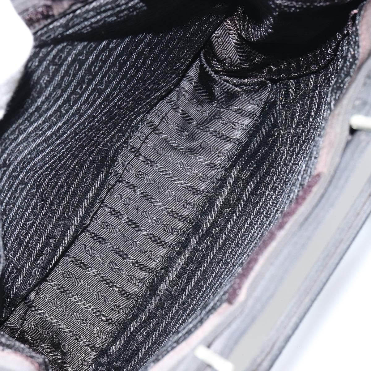 Prada Vintage Handbag Tessuto, BLACK, NYLON, Handbag