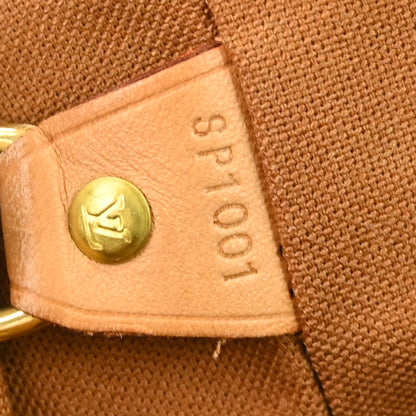 Louis Vuitton Vintage Montsouris Backpack Monogram Canvas, Brown, Canvas, Backpack