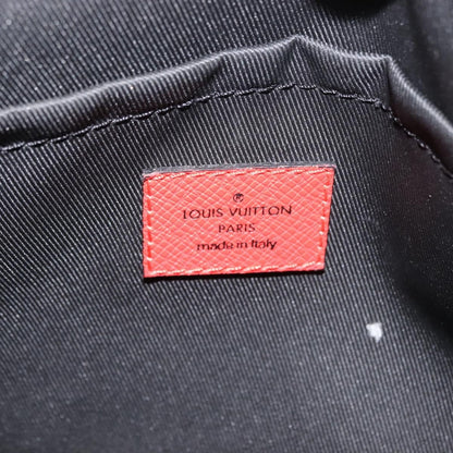 Louis Vuitton Outdoor Messenger Bag Taiga Leather, RED, LEATHER, Crossbody bag