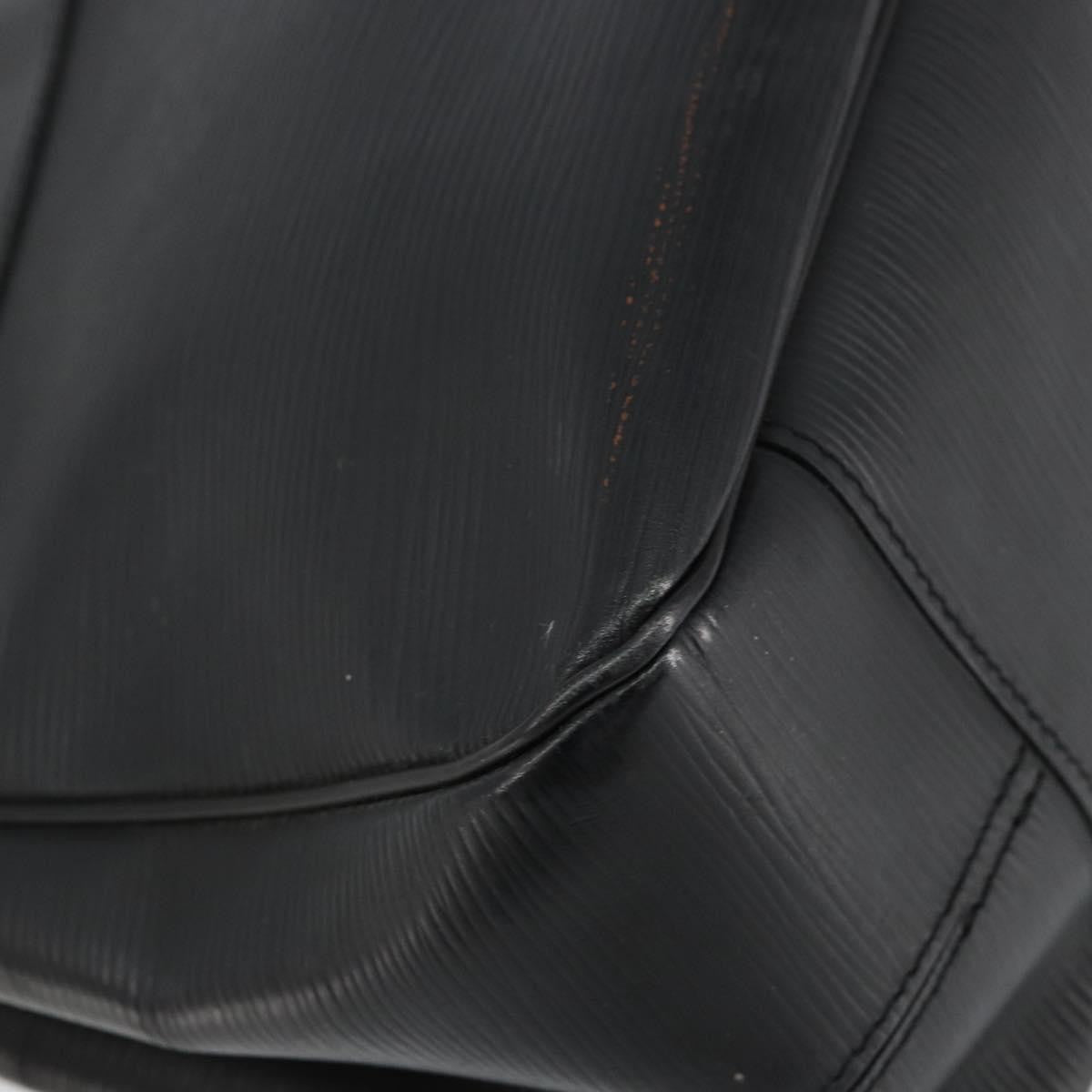 Louis Vuitton Passy Tote Epi Leather, BLACK, LEATHER, Handbag